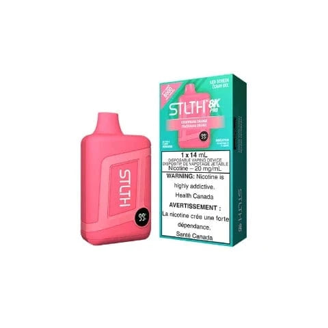 STLTH 8K PRO Disposable Vape with LED Display - 8000 Puffs | 5-Pack for Long-Lasting Use | Perfect for Travel, Parties & On-the-Go Vaping (Ontario)