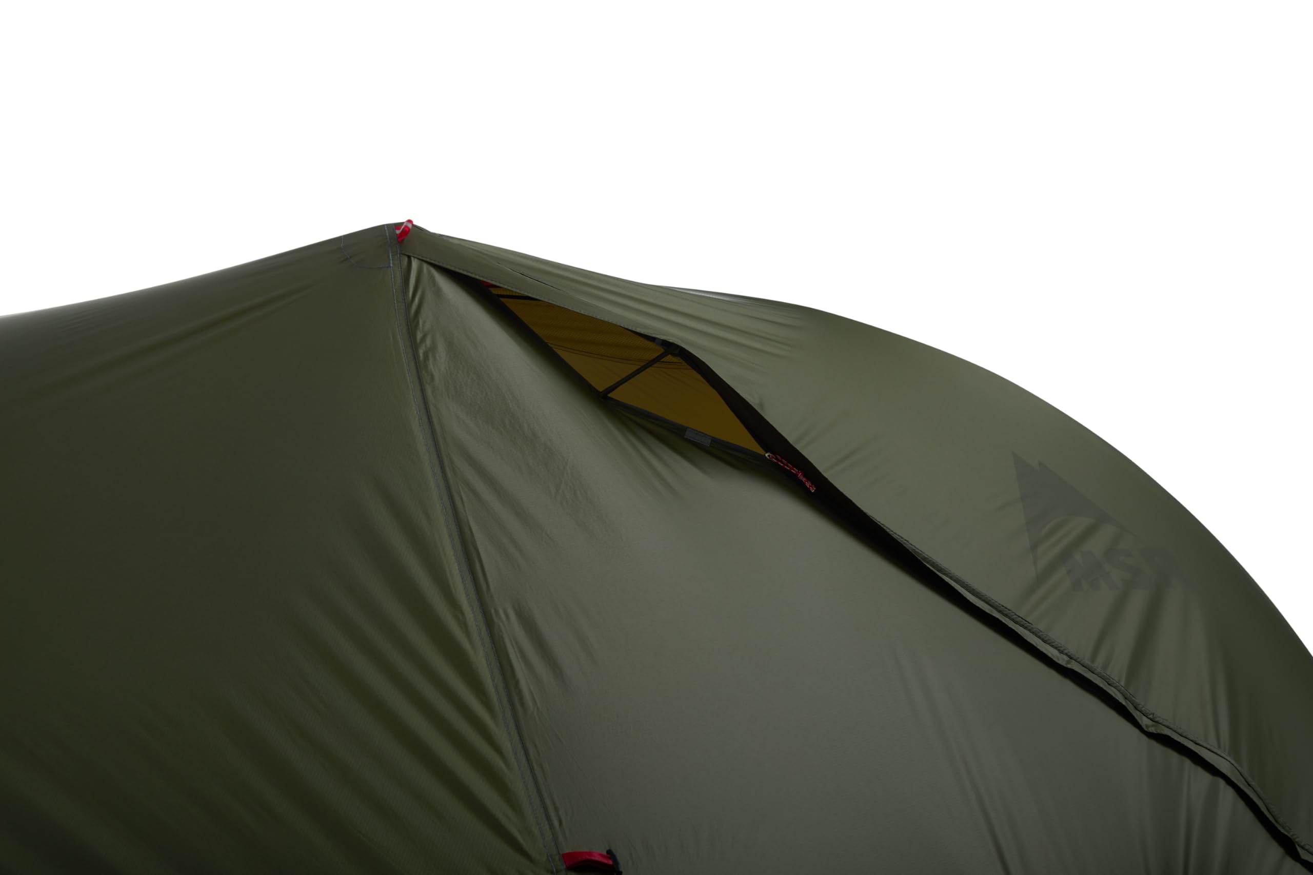MSR Hubba Hubba Bikepack 2-Person Backpacking Tent - Lightweight Green Camping Shelter for Bikepacking & Outdoor Adventures