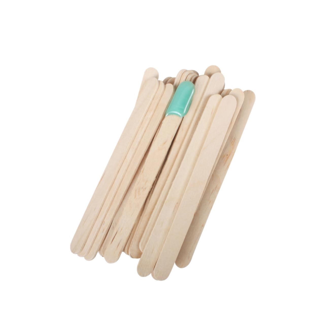 300 Pcs Wooden Wax Spatulas - Waxing Tools for Hair Removal, DIY Waxing, and Beauty Salons - Perfect for Eyebrow Shaping, Leg Waxing & Facial Hair Removal