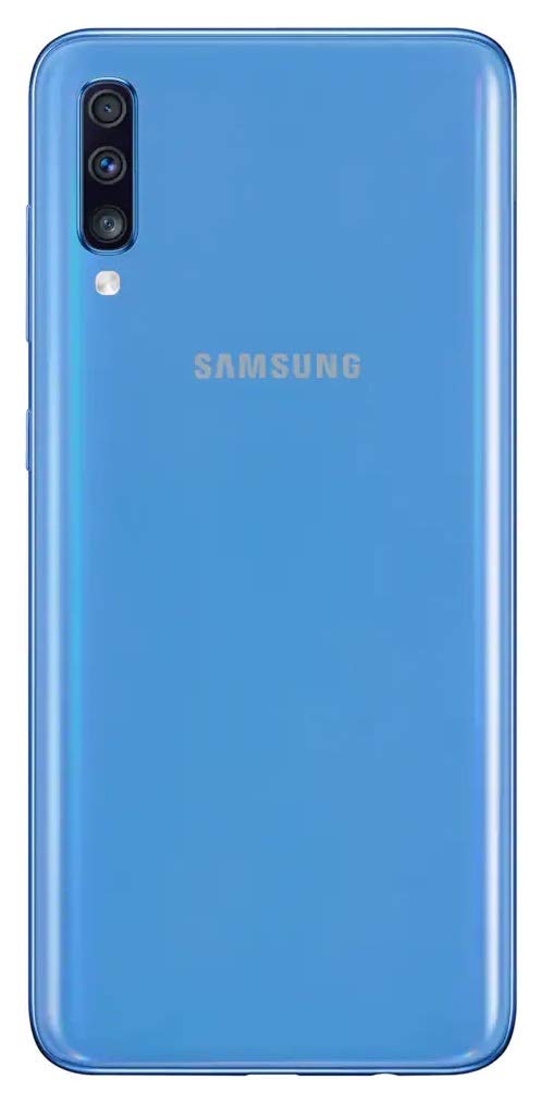 Samsung Galaxy A70 A705M 128GB Unlocked Smartphone - Dual SIM, 32MP Dual Camera, Android Phone - Blue (Renewed) | Perfect for Travel, Photography & Business Use