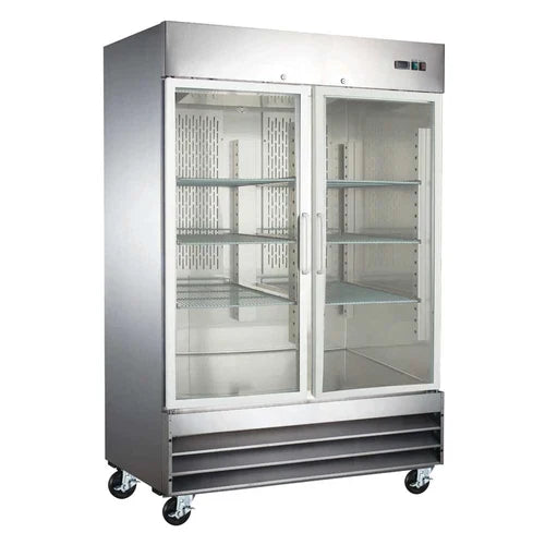 Commercial Coldline C 2FE 54 Double Door Reach-In Freezer for Restaurants, Grocery Stores & Food Service Businesses - Energy Efficient Upright Freezer with 54 Cu. Ft. Capacity