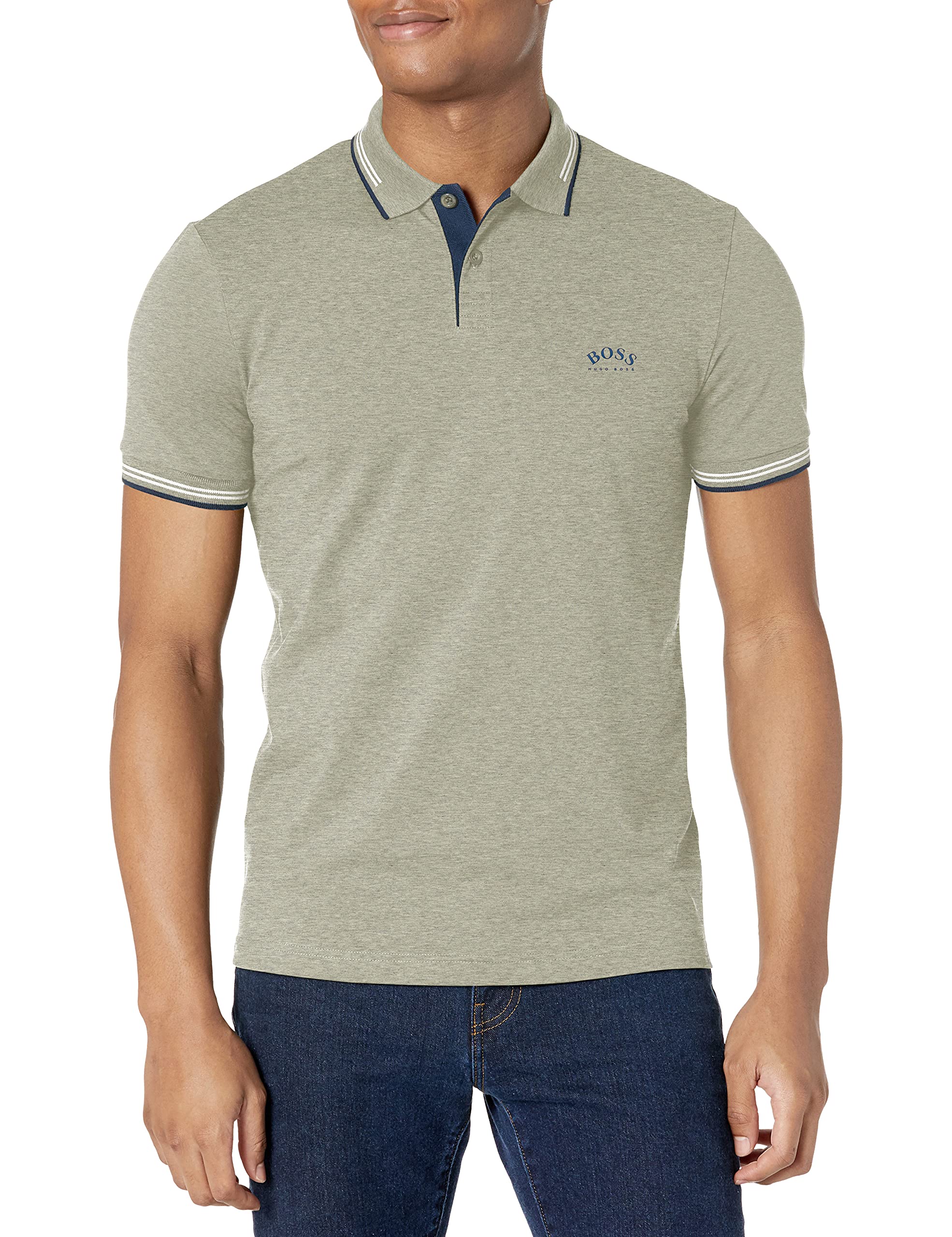 Hugo Boss Men's Classic Fit Polo Shirt - Premium Cotton Short Sleeve Casual Shirt for Business & Leisure | Perfect for Office, Golf, and Summer Outings
