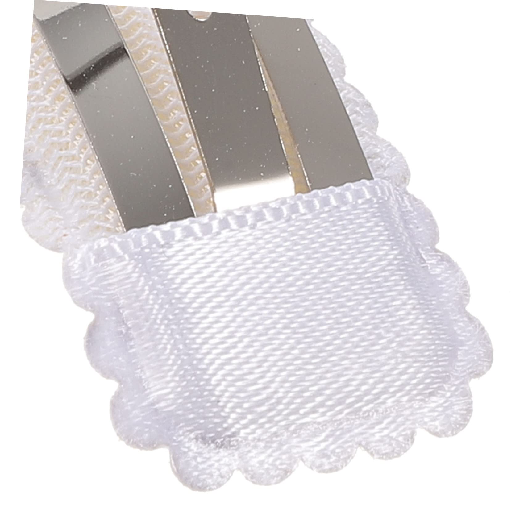 Minkissy 5 Sets Matte Hair Clips for Women & Girls - Durable Alloy & Fabric Snap Barrettes (5 Pairs x 5) - Perfect for School, Work, Parties and Everyday Hairstyling