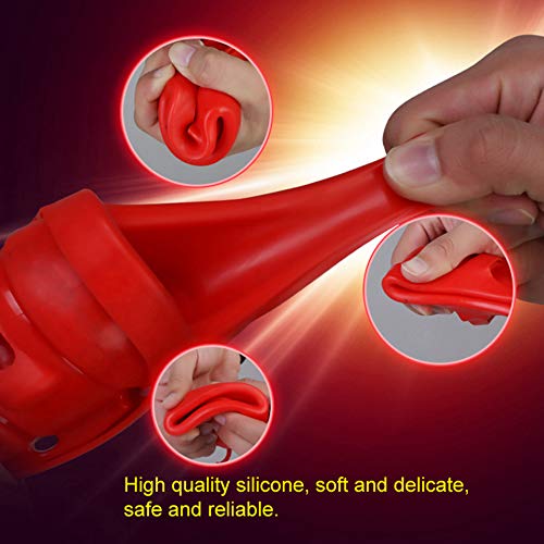 Intelligent Heating Deep Throat Oral Stimulator for Men - Tongue & Lip Sucking Device for Enhanced Pleasure - Perfect for Couples Play & Solo Use