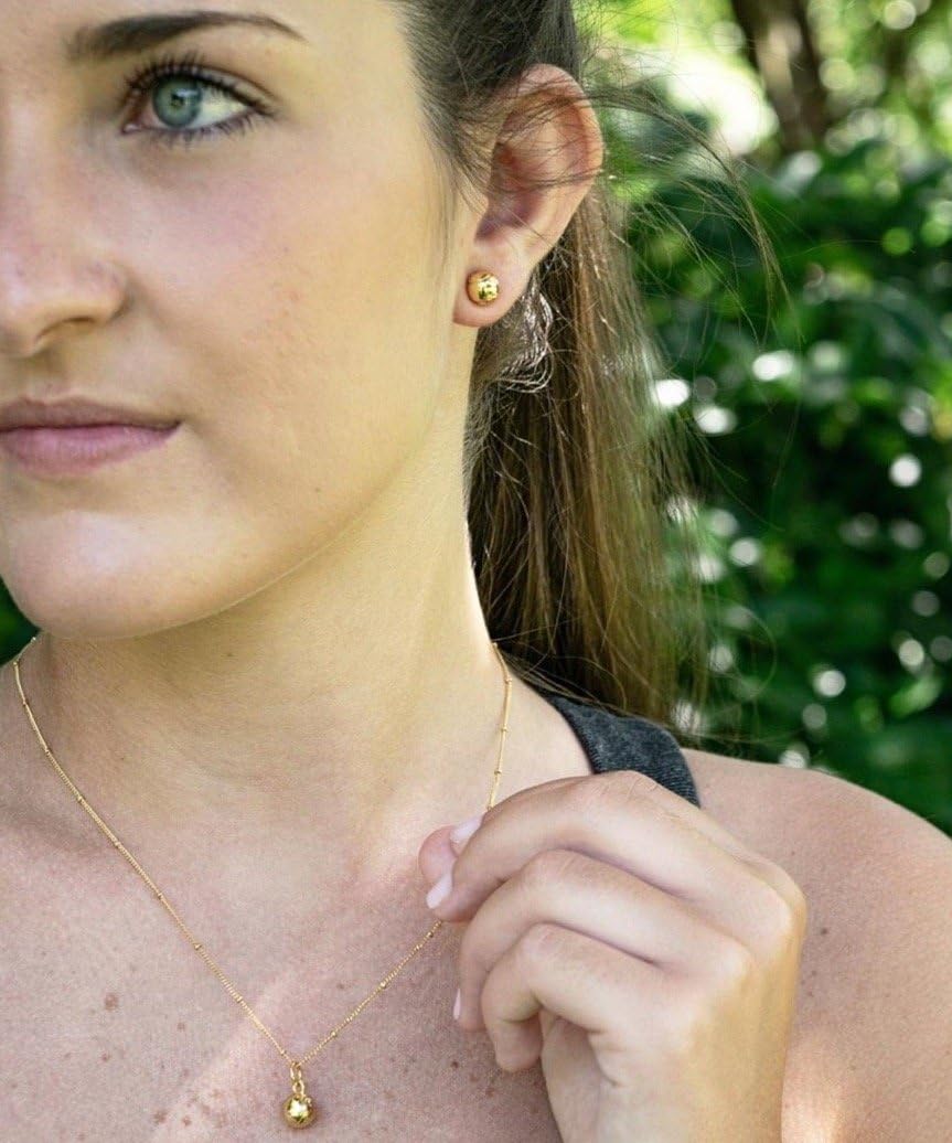 Chelsea Charles Women's Sports Charm Necklace - Elegant Jewelry for Athletes, Fitness Enthusiasts & Sports Lovers - Perfect for Workouts, Games & Everyday Wear