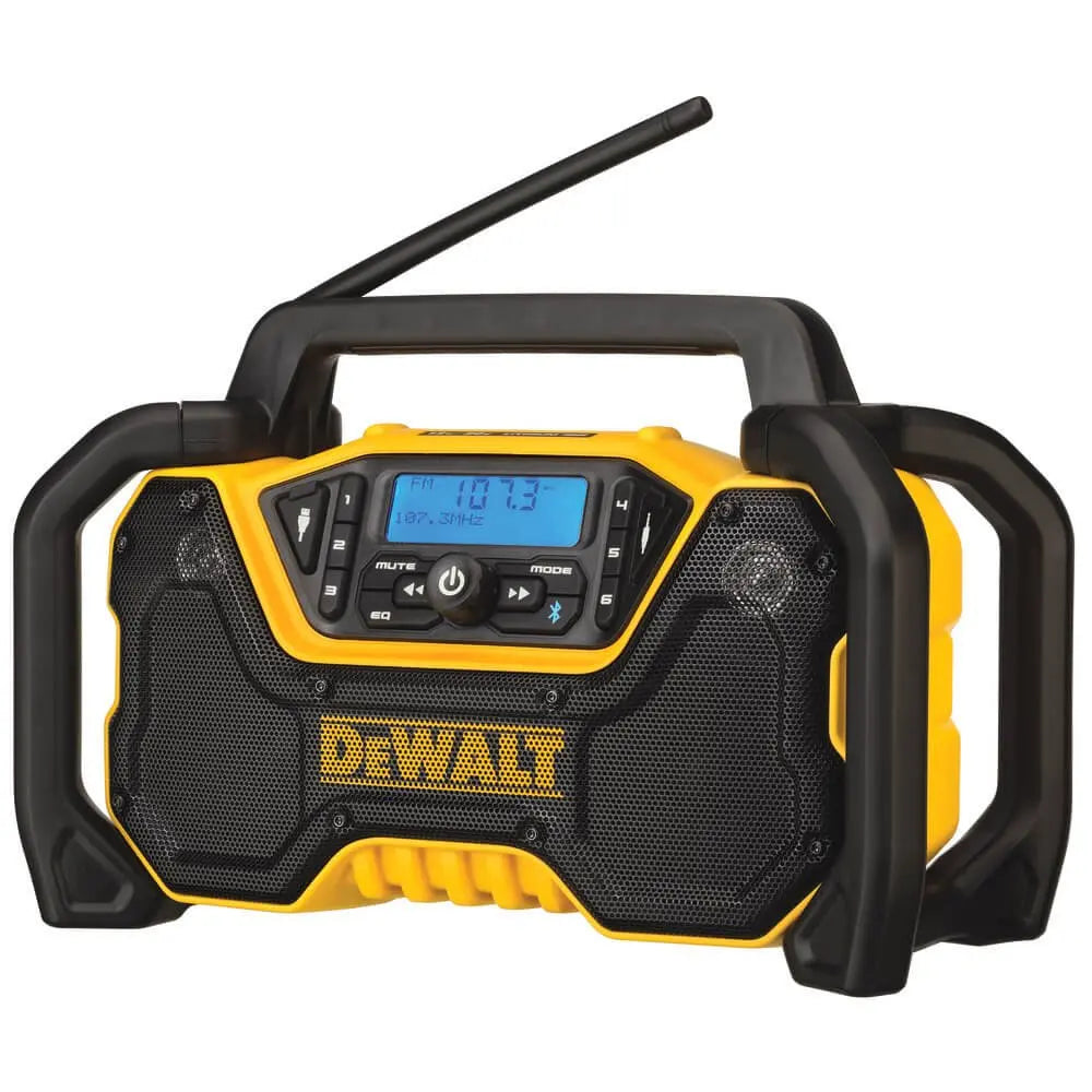 DeWalt DCR028B 12V/20V MAX Bluetooth Job Site Radio - Portable Worksite Speaker for Construction, Outdoor & Garage Use