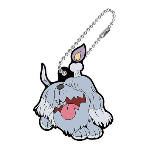 Pokemon Rubber Mascot Keychain Vol. 25 - 2 Inch Cute Character Charm by Bandai | Perfect for Backpacks, Key Rings & Gift Giving
