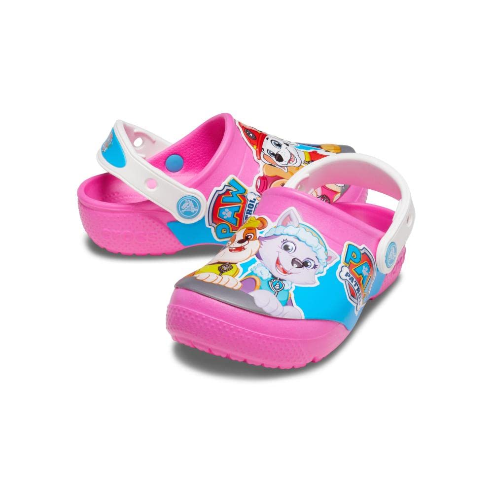 Crocs Fun Lab Paw Patrol Kids' Clogs - Lightweight & Comfortable Unisex Slip-On Shoes for Boys & Girls - Perfect for Playtime, School & Outdoor Adventures