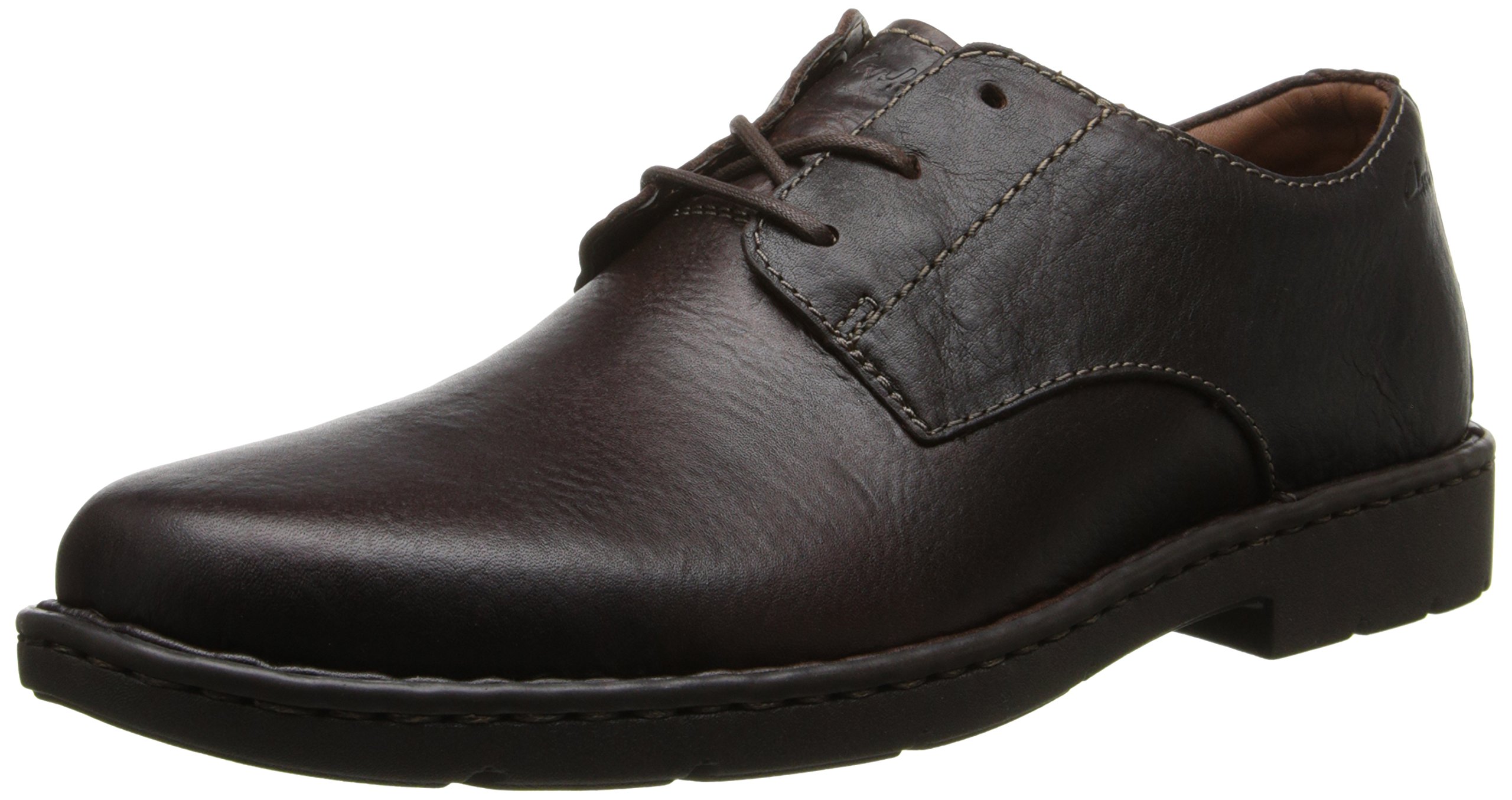 Clarks Men's Stratton Way Oxford - Comfortable & Stylish Leather Dress Shoes for Business & Formal Occasions
