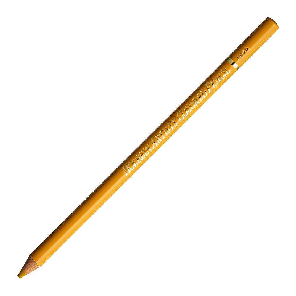 Holbein OP Yellow Ocher Colored Pencil - Artist Grade for Sketching & Drawing