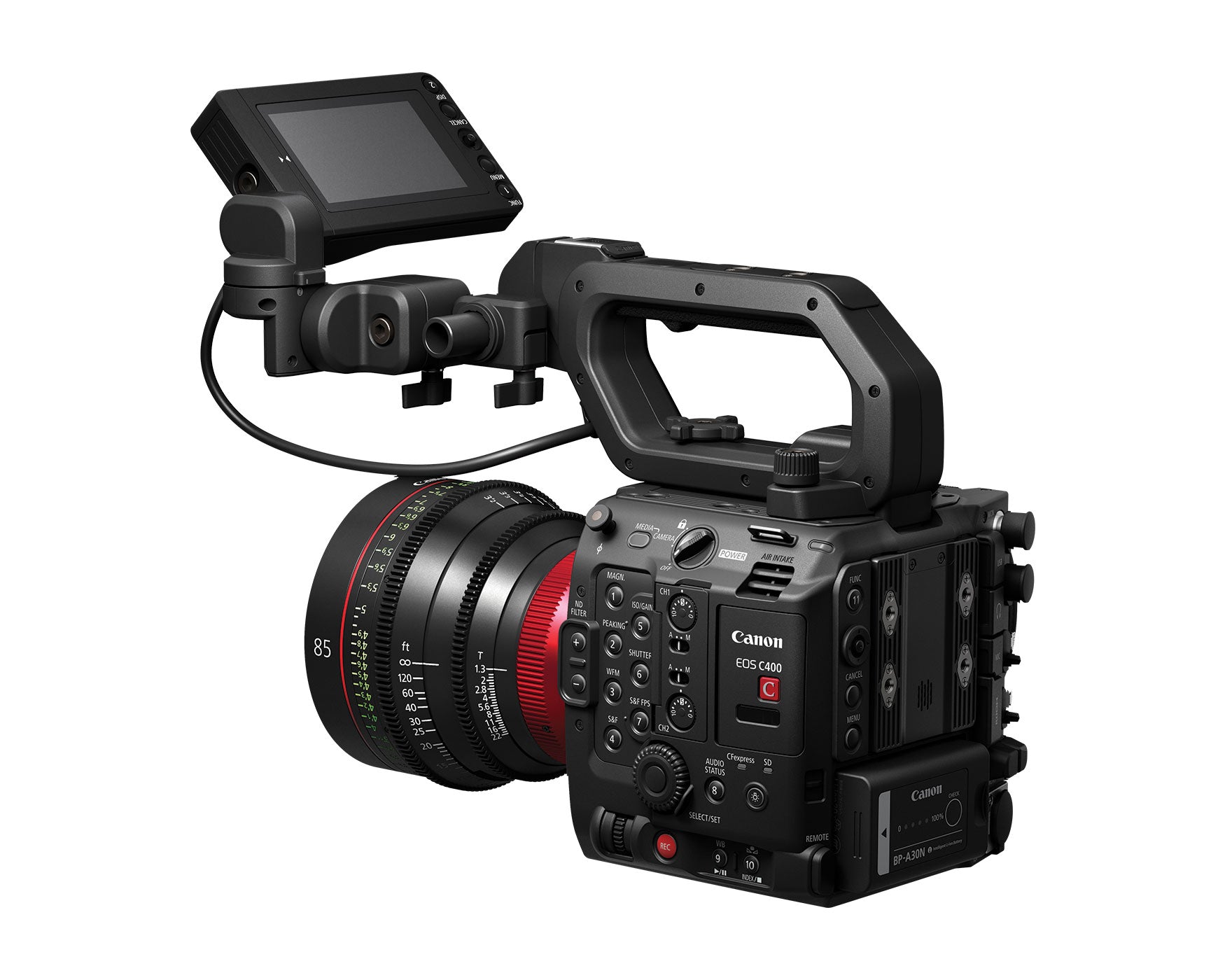 Canon Cinema EOS C400 6K Full-Frame RF Mount Camera Body - Professional 4K/120p Video Recording for Filmmaking, Streaming & Content Creation