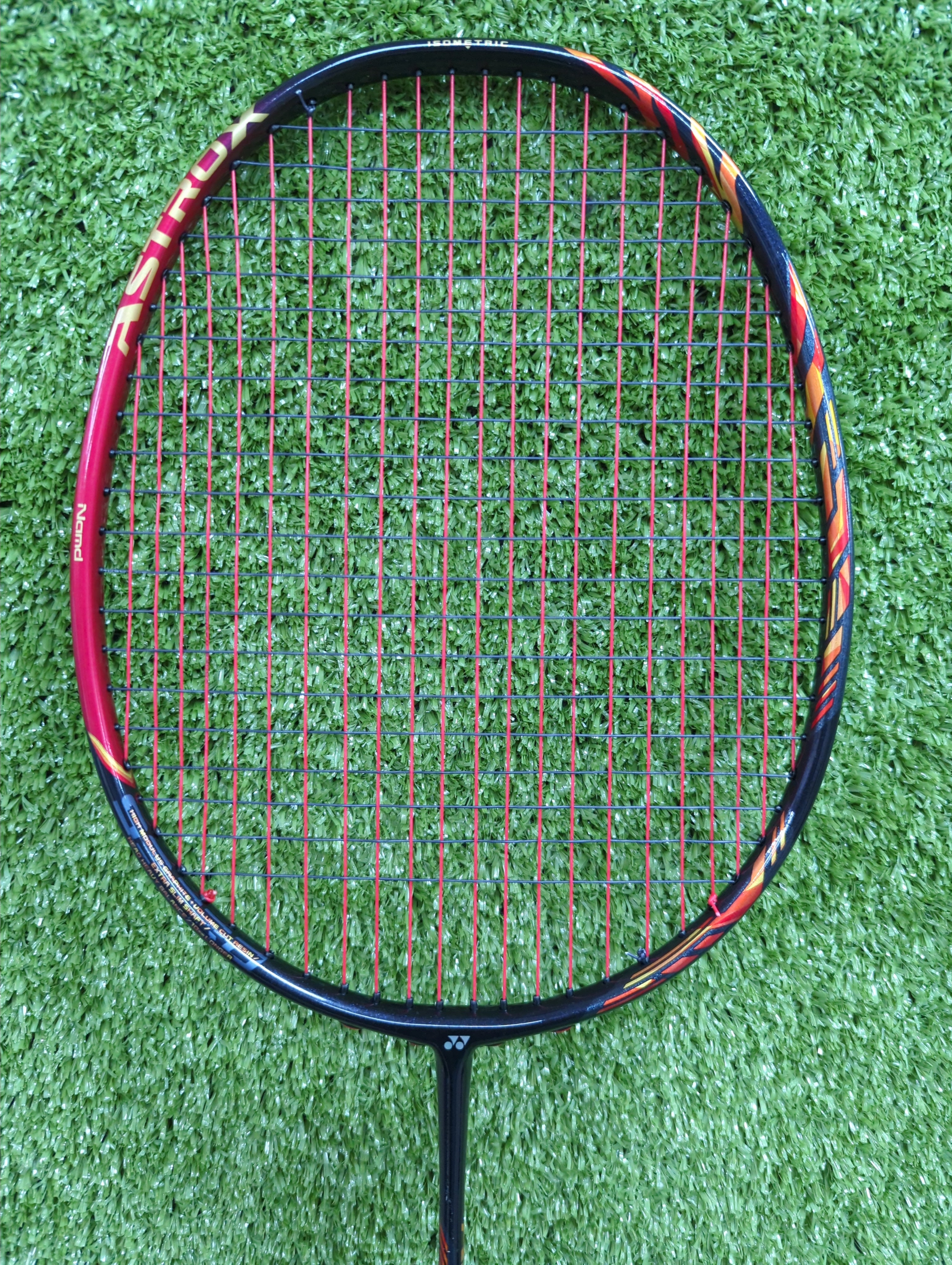 Yonex Astrox 99 Pro Cherry Sunburst Badminton Racket - Professional Prestrung Racquet Made in Japan for Tournament & Training Use