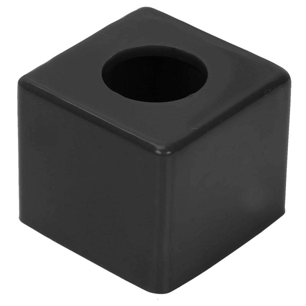 Premium Billiard Chalk Holder - Black Pool Cue Accessory for Smooth Tip Lubrication | Portable & Secure Fit | Perfect for Bars, Game Rooms & Professional Tournaments