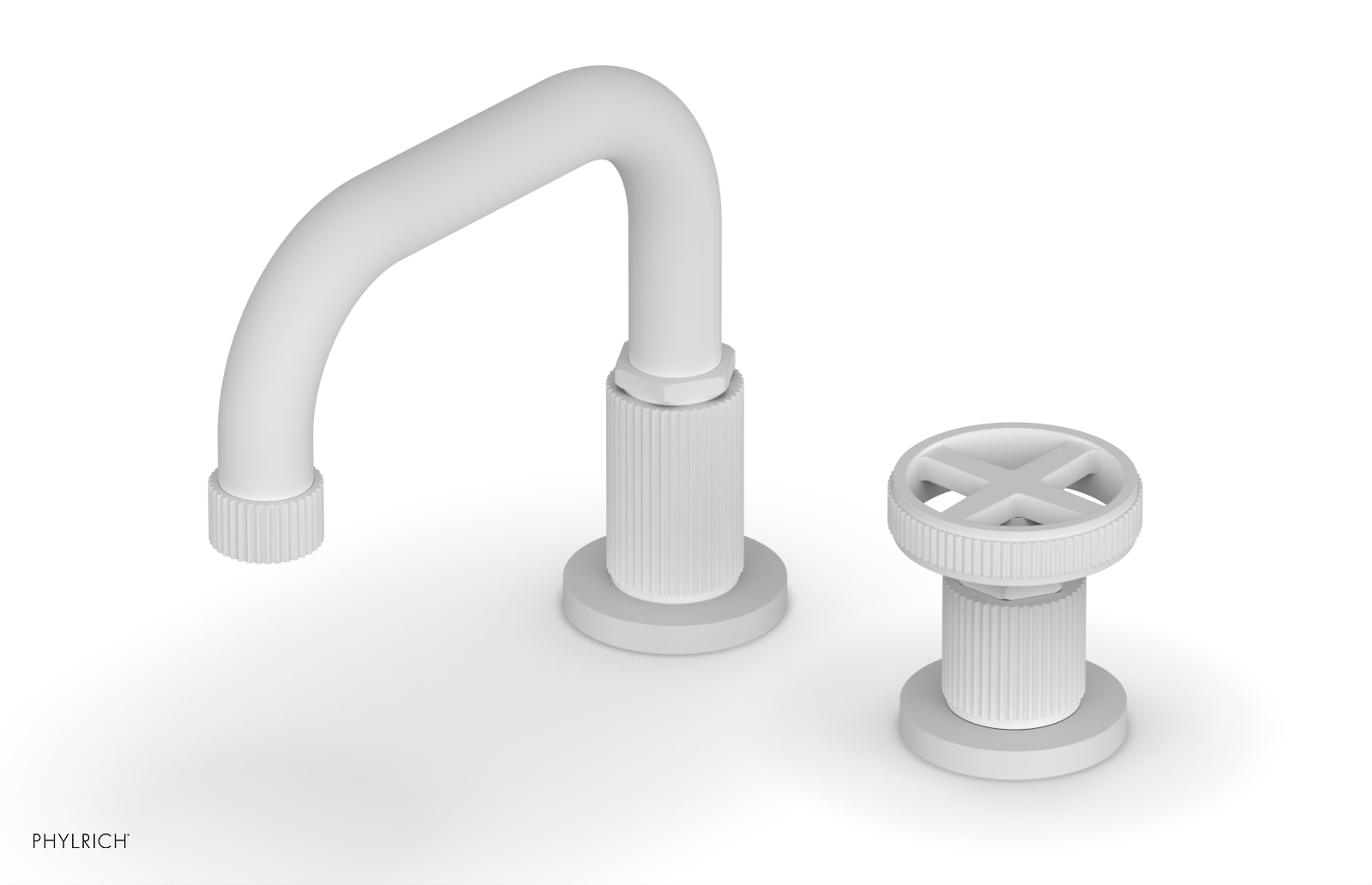 DUSTRIE Single Handle Kitchen Faucet with Low Spout and Cross Handle - Model 370 07 | Perfect for Modern Farmhouse, RV, and Small Space Sinks