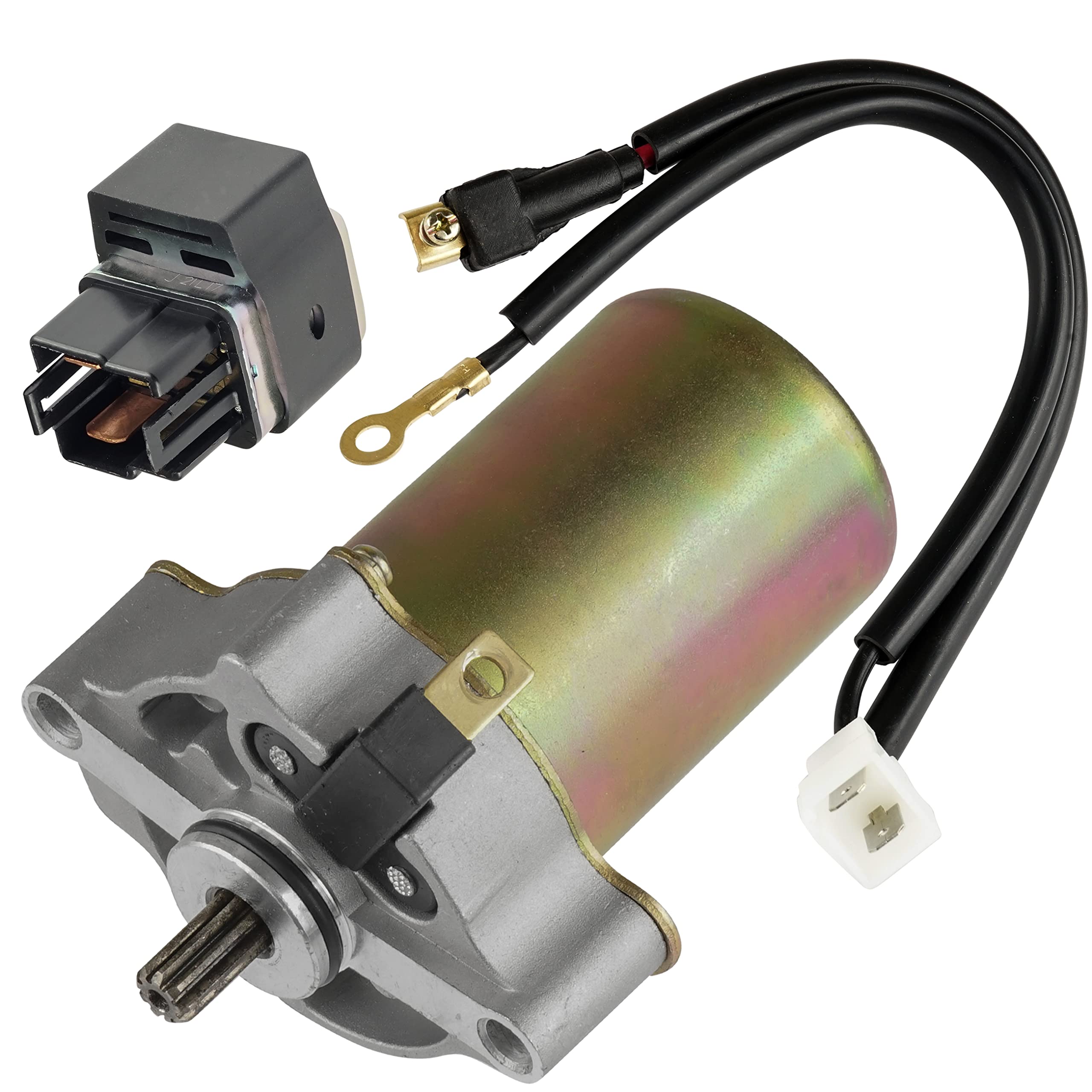 Caltric Starter Relay Solenoid for Polaris Sportsman 90 (2007-2016) & Sportsman 110 (2016-2020) - ATV Replacement Part for Off-Road Adventure & Trail Riding