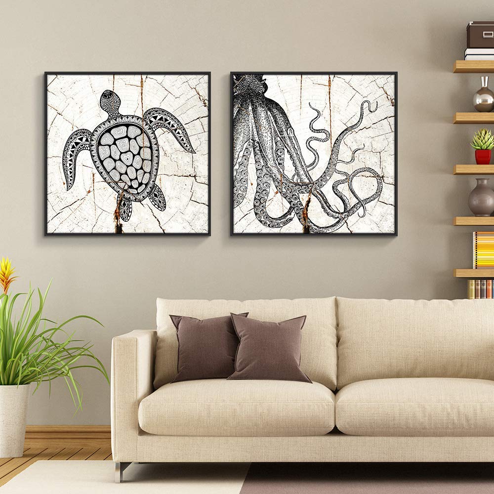 Floating Framed Canvas Wall Art - 16