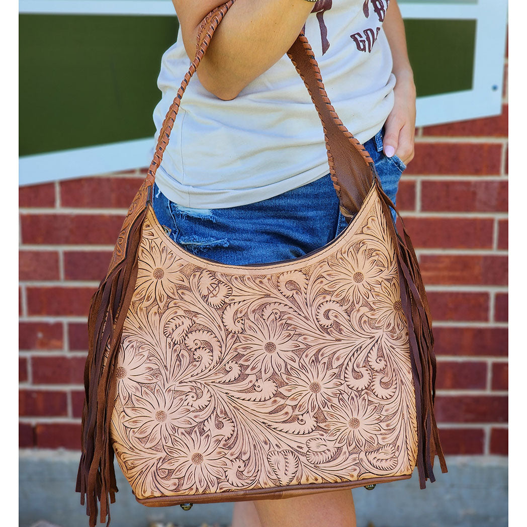 American Darling Genuine Leather Shoulder Bag for Women - Vintage Handcrafted Crossbody Purse - Perfect for Work, Travel & Everyday Use