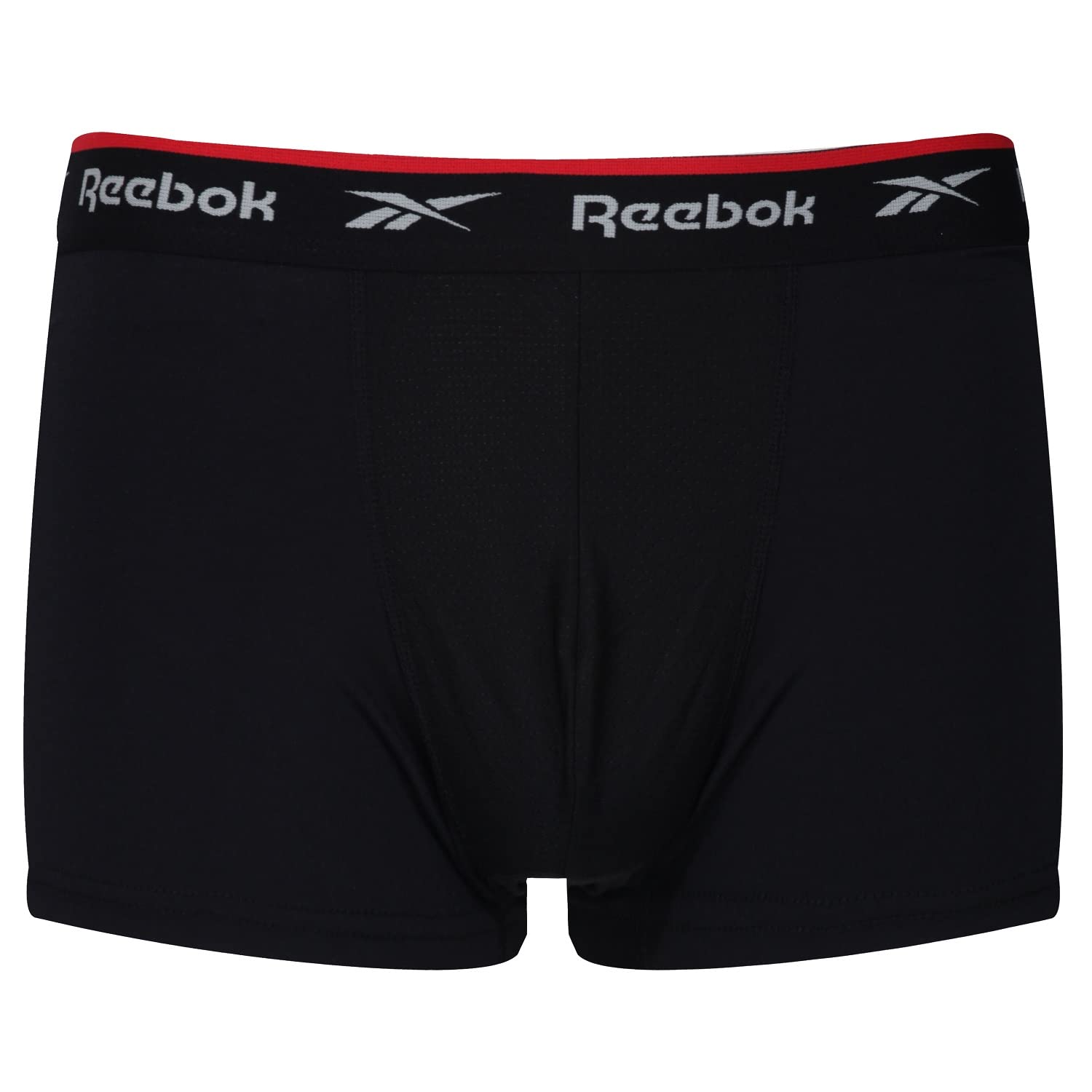 Reebok Men's Performance Sports Trunk Underwear - Moisture Wicking, Breathable & Comfortable for Running, Gym & Workout (Redgrave)