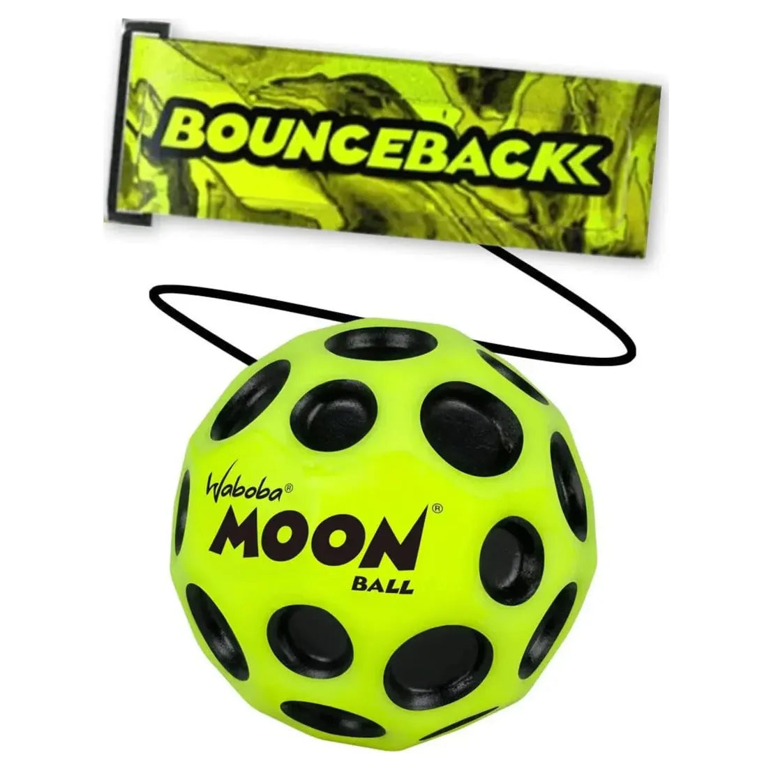 Bounce Back Moon Ball - High Bouncing Playground & Outdoor Fun for Kids - Perfect for Sports, Games, and Backyard Activities