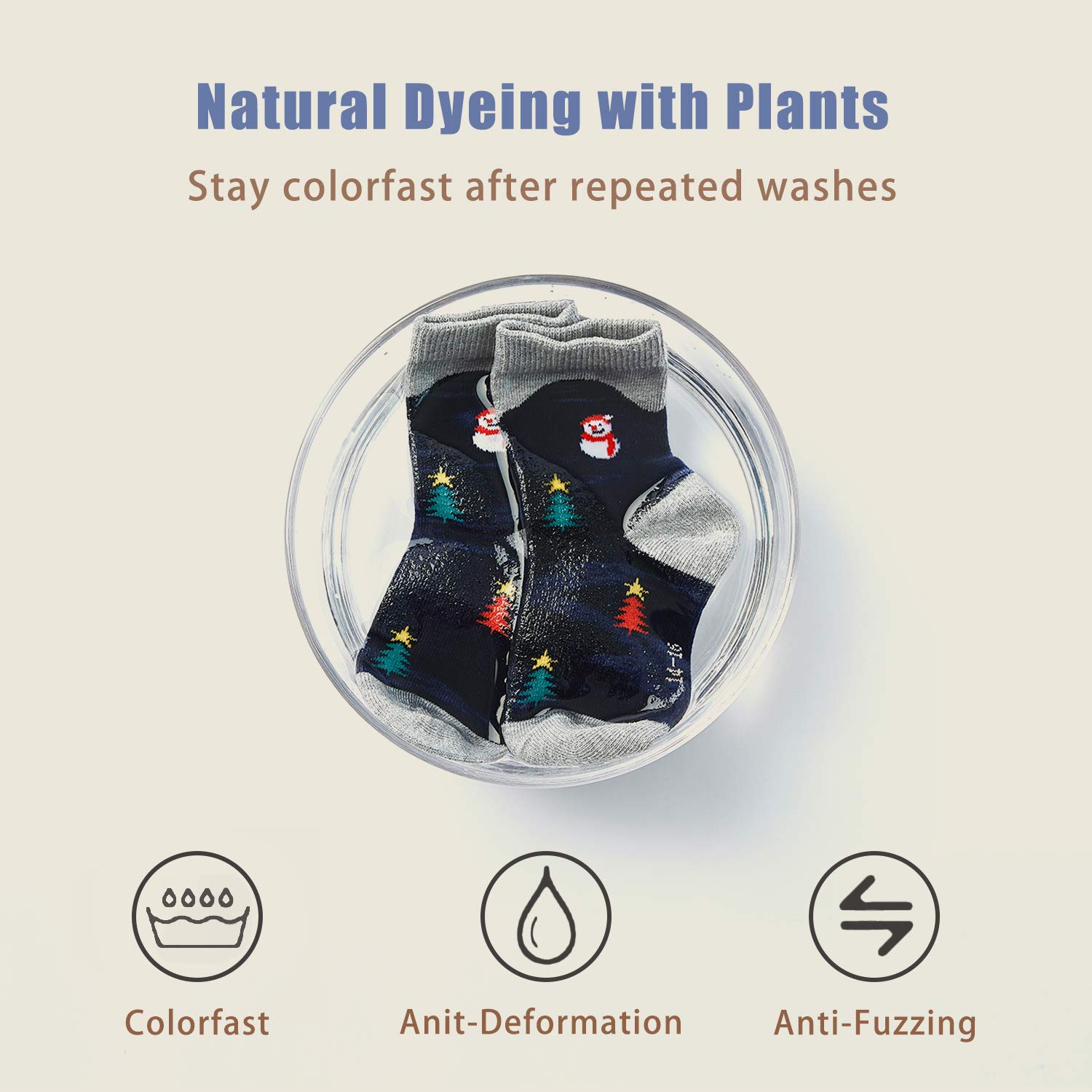 HowJoJo Boys Cotton Crew Socks - Seamless Toe Athletic Socks for Kids - Colorful Quarter-Length Sports Socks - Perfect for Running, Soccer & School Activities