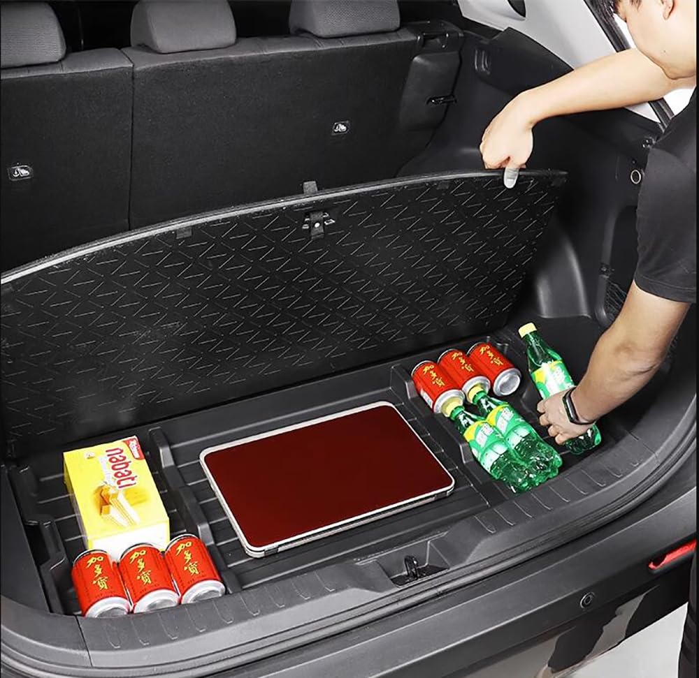 2019-2025 Toyota RAV4 Trunk Organizer - Hidden Underfloor Storage Box for RAV4 LE/XLE/XSE/TRD/Hybrid Models | SUV Cargo Management System | Perfect for Road Trips, Grocery Shopping & Outdoor Gear Storage