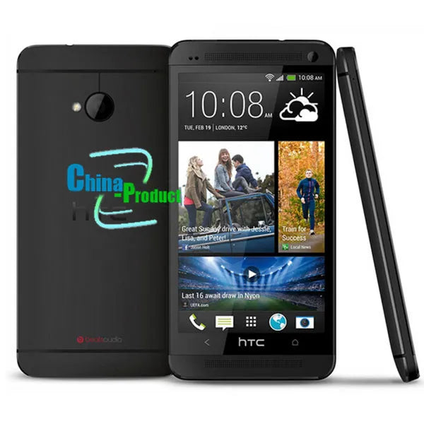 HTC One Black Unlocked Smartphone - 3G/4G LTE, Quad Core 1.7GHz, 32GB Storage - Compatible with AT&T & GSM Networks - Perfect for Business, Travel & Streaming