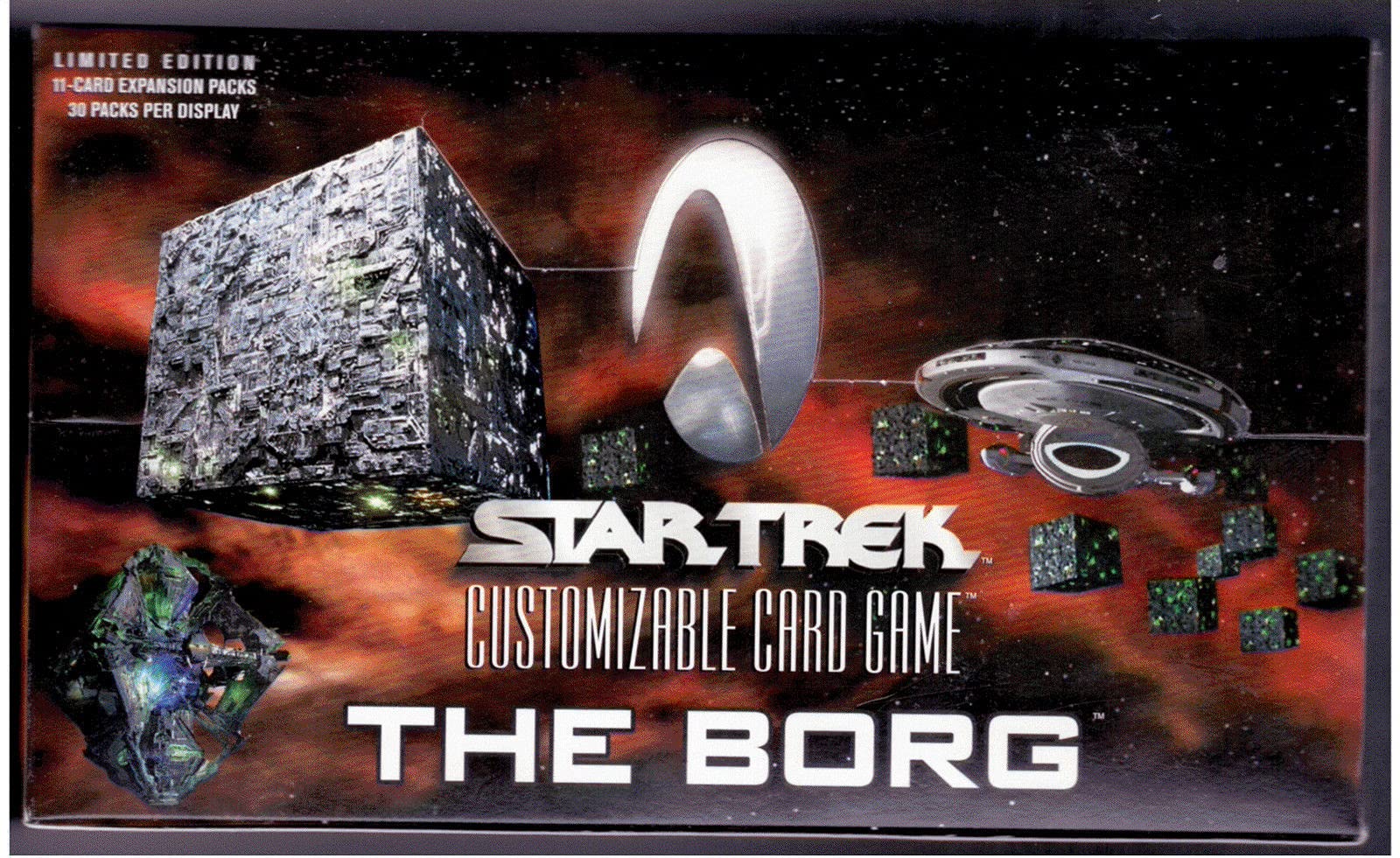 Star Trek CCG The Borg Booster Box - 36 Random Trading Cards for Collectors & Gameplay | Perfect for Deck Building & Strategy Games