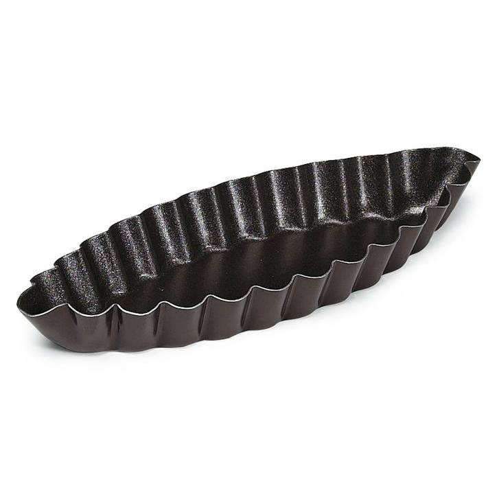 Non-Stick Fluted Oval Boat Molds for Baking - Perfect for Tarts, Quiches, and Mini Pies | Oven-Safe & Easy Release Design