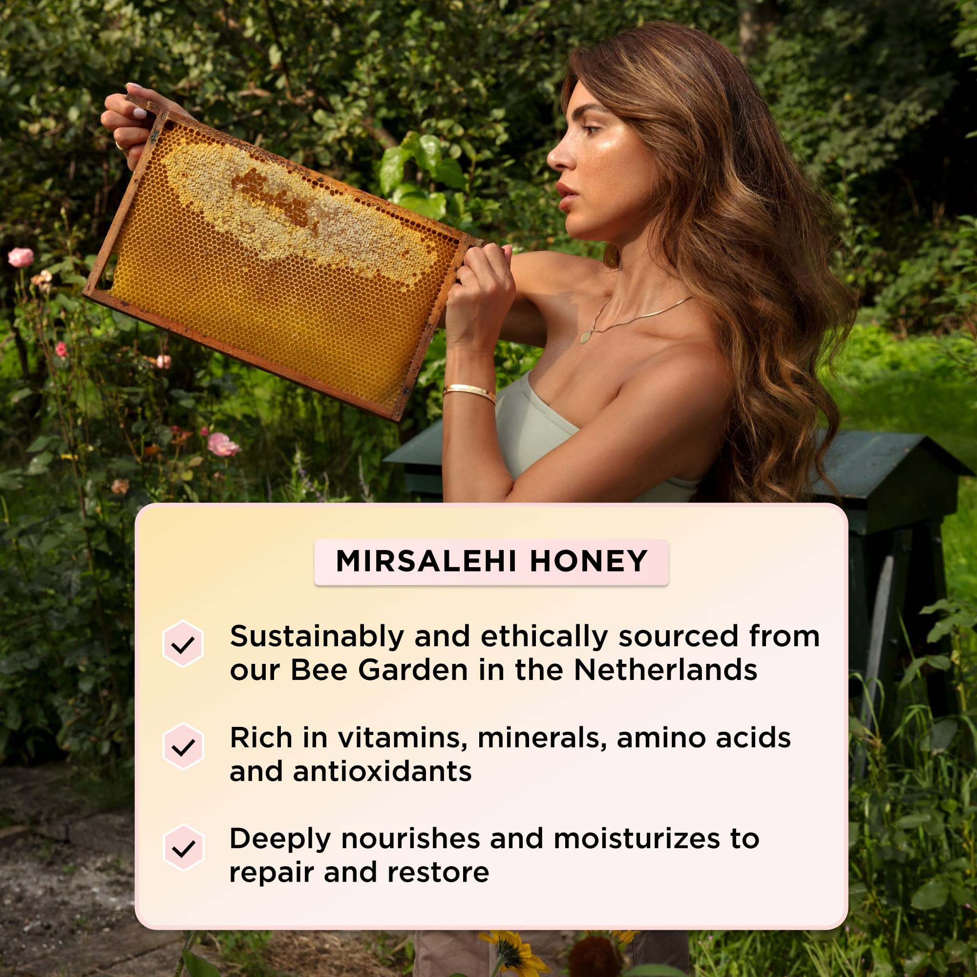 Gisou Honey Infused Hair Mask Travel Size (2.5 fl oz) - Hydrating & Repairing Treatment for Softer, Stronger, More Manageable Hair - TSA Approved Mini Hair Care - Perfect for On-The-Go, Vacation & Damaged Hair Recovery