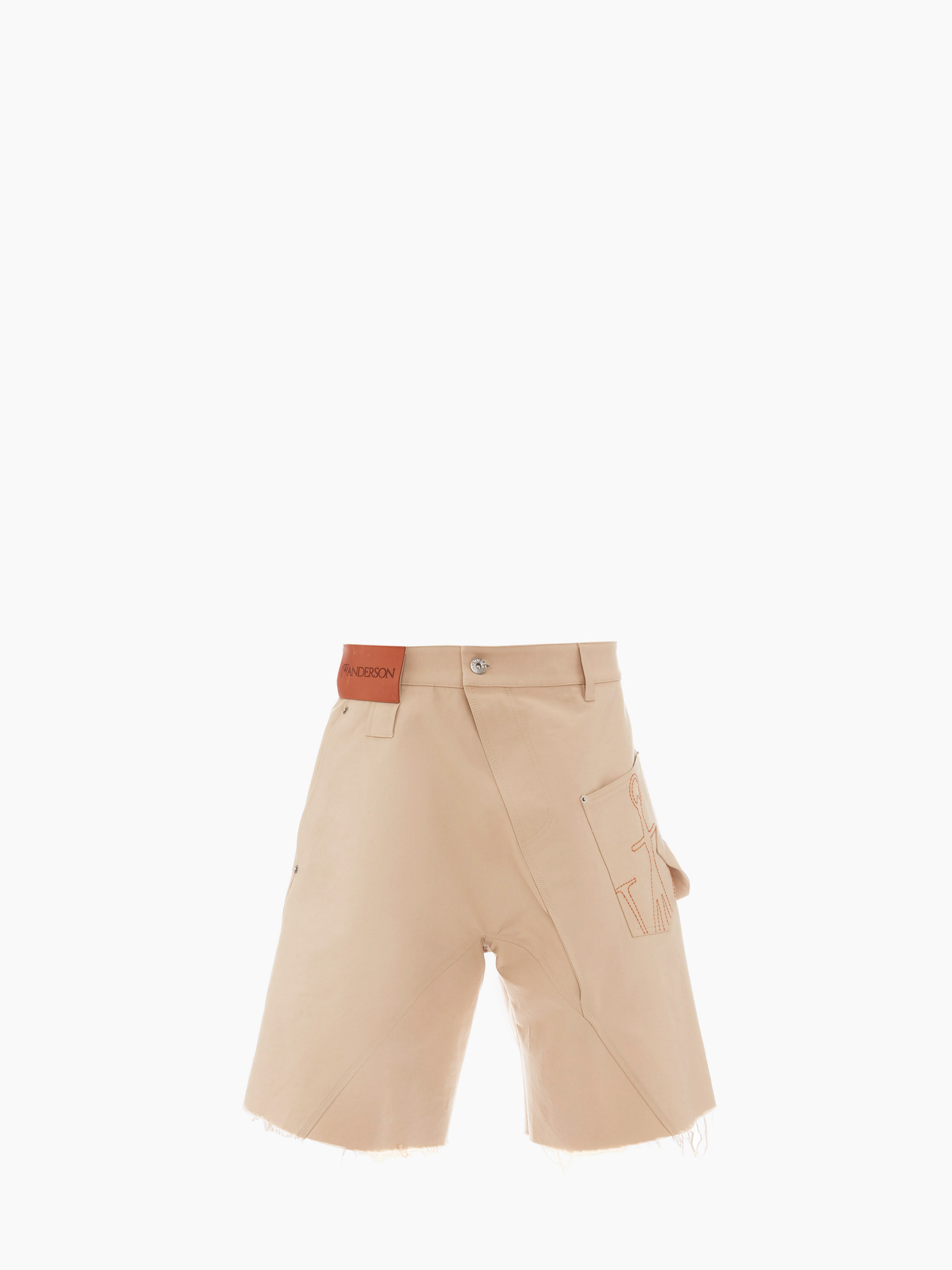 Twisted Chino Shorts for Men - Comfortable Casual Beige Shorts | Perfect for Summer, Beach, and Outdoor Activities
