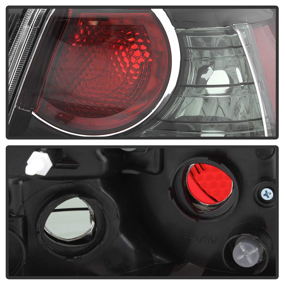OEM Style Rear Brake Tail Lights for Mitsubishi Lancer 2008-2015 - Perfect for Night Driving & Enhanced Safety