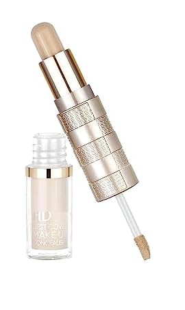 2-in-1 Contour Stick & Full Coverage Concealer - Creamy Blendable Makeup for Highlighting & Contouring | Perfect for Everyday Makeup & Professional Looks