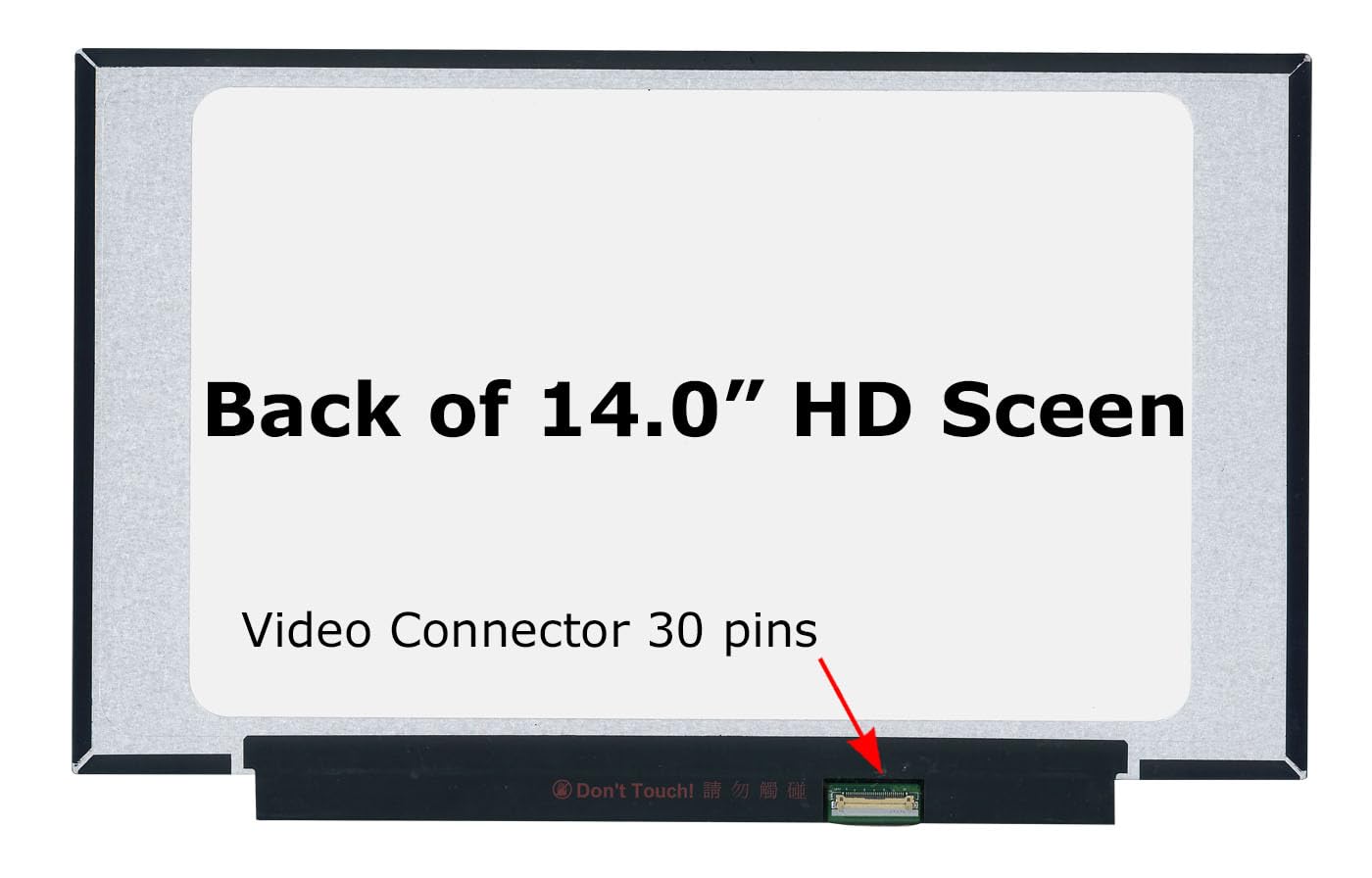 Lenovo Ideapad 1 14IGL7 82V6 LCD Screen Replacement - HD 1366x768 30-pin LED Display with Installation Tools & Tape | Perfect for Home, Office, and Student Laptop Repair