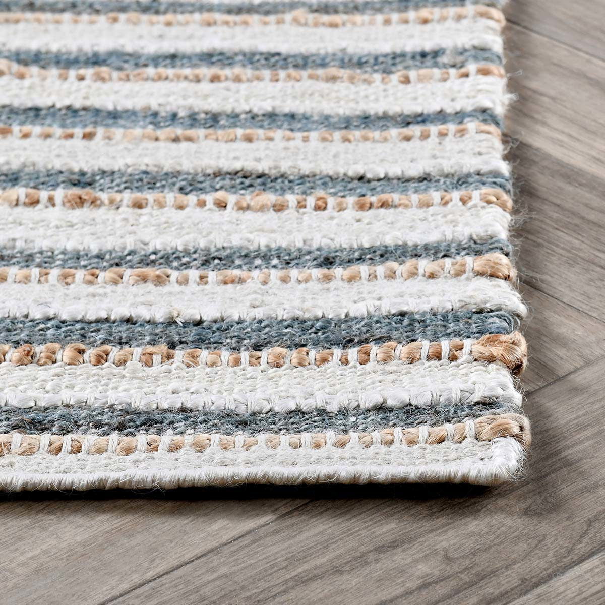 Del Mar Rug - Soft and Durable Handmade Area Rug for Living Room, Bedroom, or Office - Perfect for Home Decor and Cozy Spaces