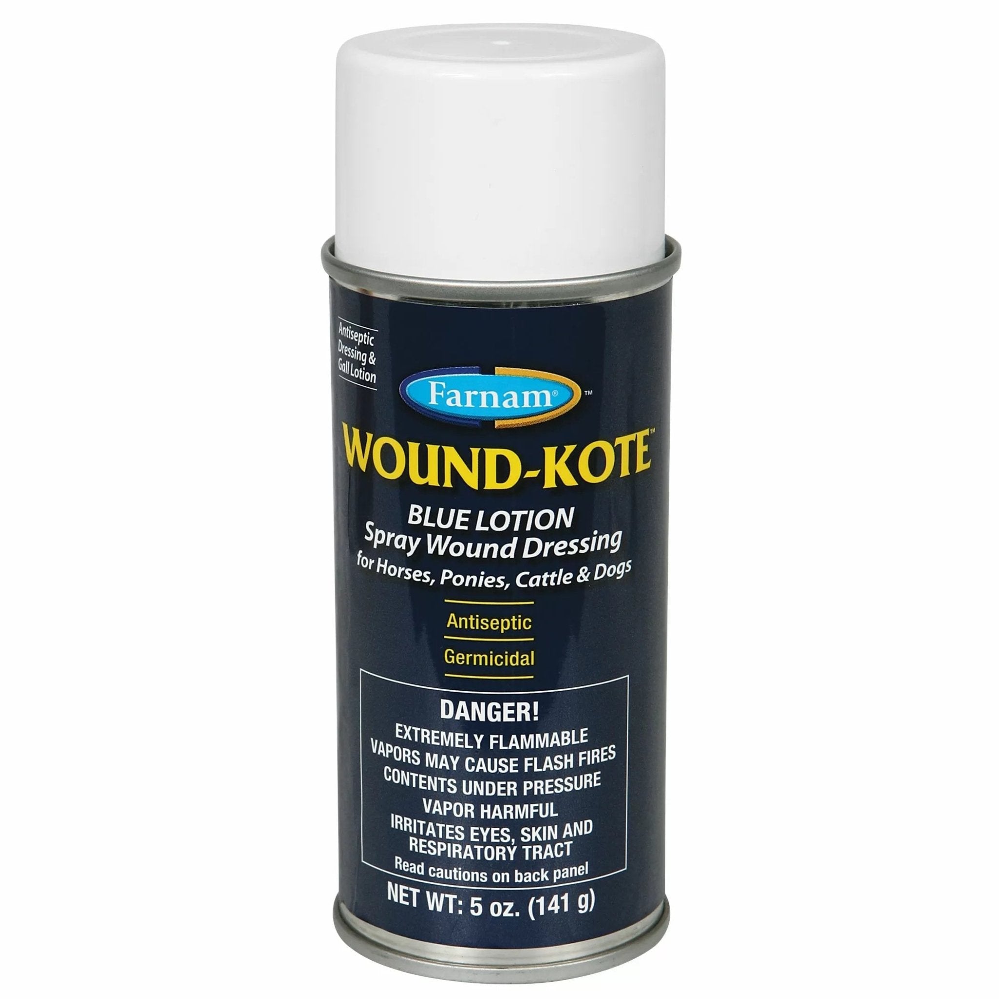 Farnam® Wound Kote™ - Veterinary Wound Care Spray for Horses & Pets | Fast Healing Solution for Cuts, Scrapes & Skin Irritations - Ideal for Barn, Stable & Outdoor Use
