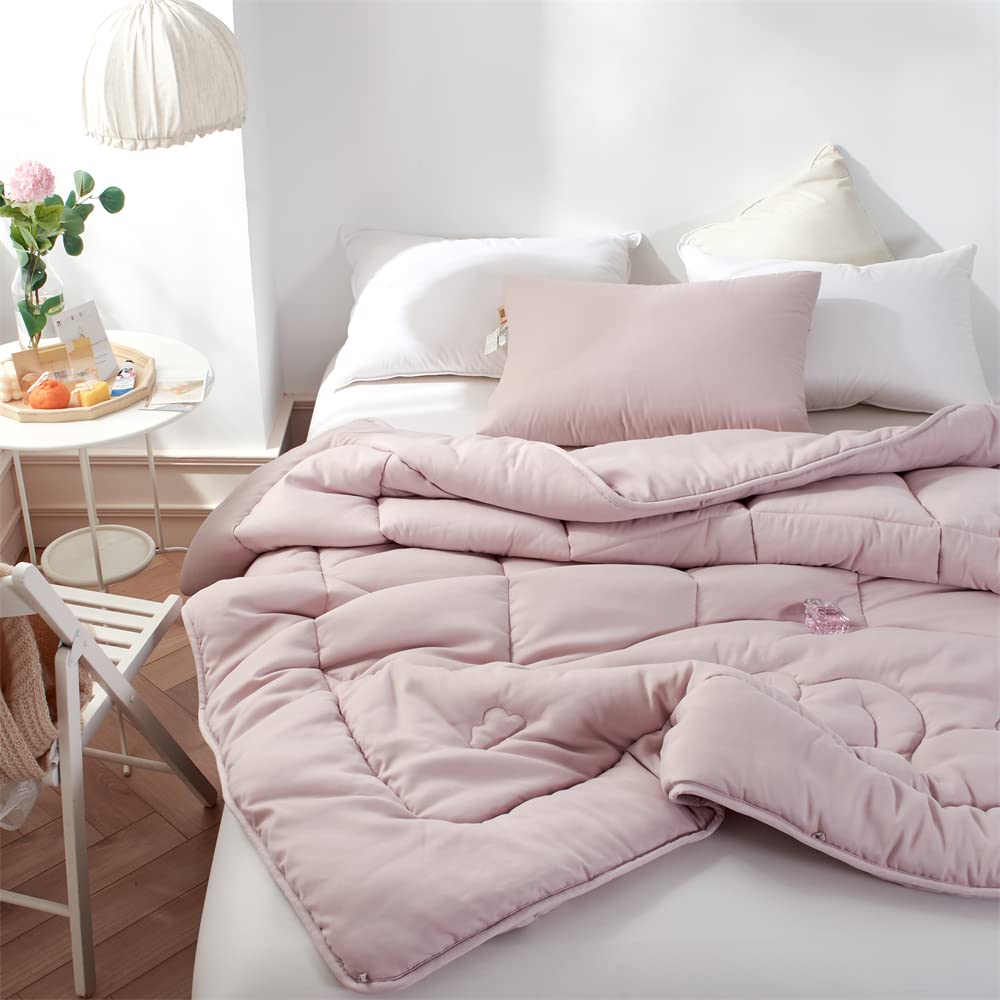 HS Jacquard 1000TC Pure Cotton Duvet Cover Set - Ultra Soft King Size Bedding Collection (87x94 inches) with Matching Purple Red Wool Comforter & White Pillowcases | Luxury Bedroom Decor for Master Suite, Guest Room & Hotel Style