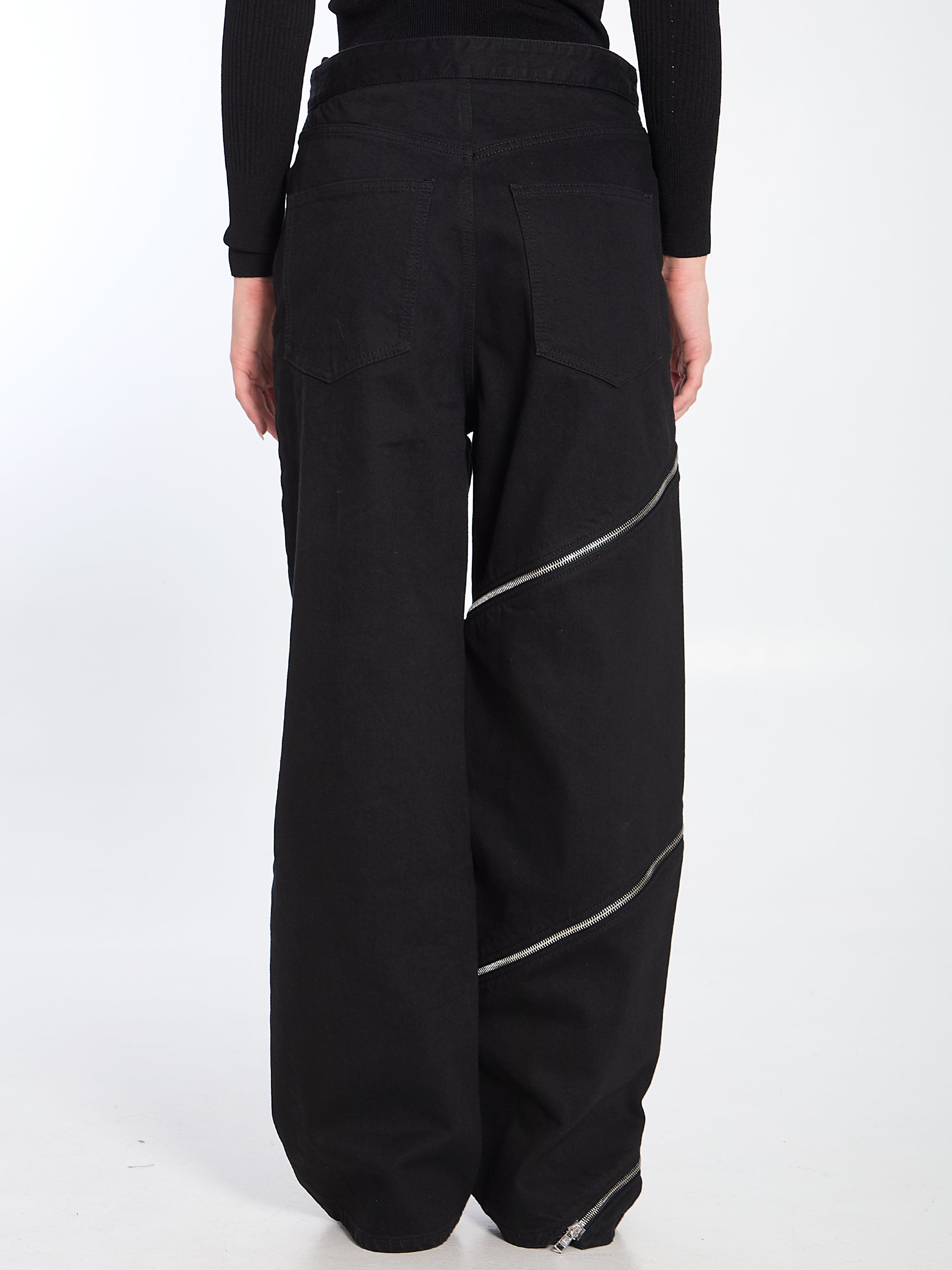 Alaia Spiral Jeans for Women - High Waist Stretch Denim Pants with Unique Spiral Design | Perfect for Casual Wear, Night Out & Street Style Fashion