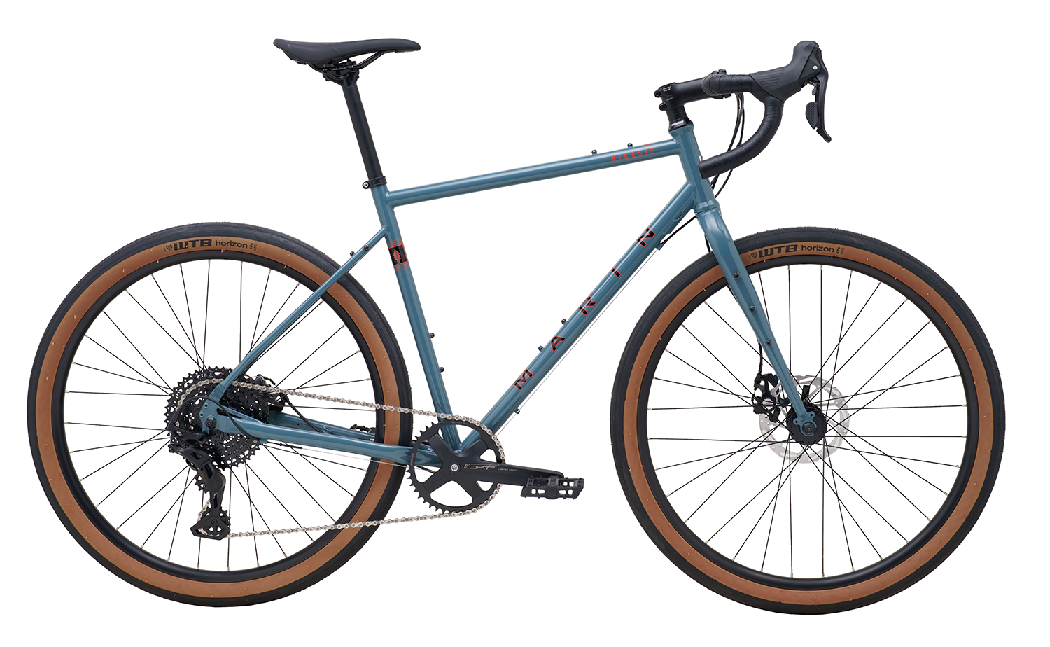 Marin Nicasio Plus 650b Steel Gravel Bike - Durable Adventure Bike for Men & Women - Perfect for Off-Road Trails, Commuting & Long-Distance Cycling