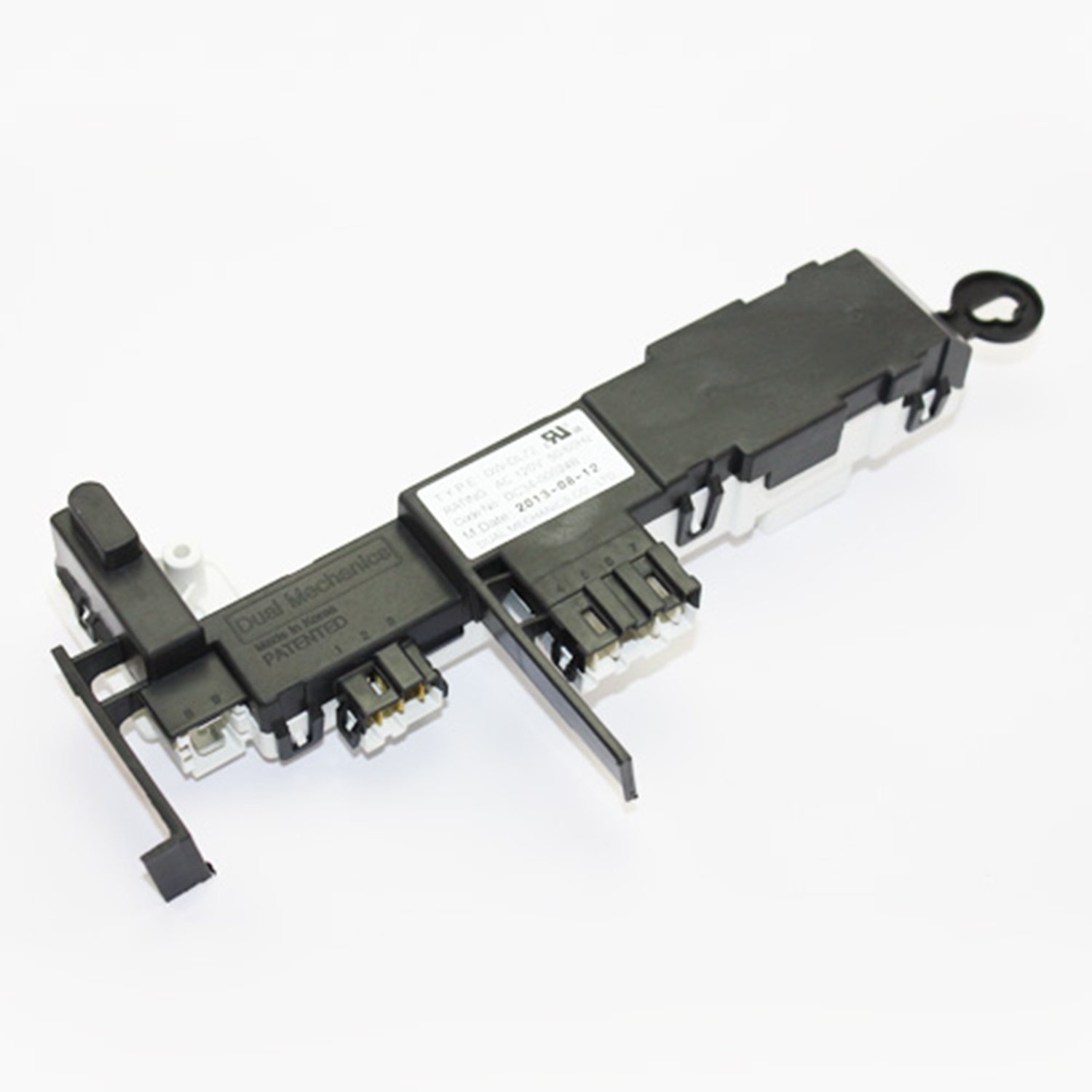 Original Samsung DC34-00024B Washer Door Lock Switch Solenoid Replacement Part - Compatible with Samsung Washing Machines for Secure Door Locking Function
