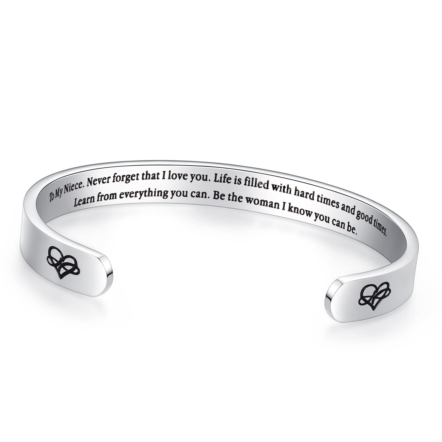 Personalized Cuff Bracelets for Women & Teen Girls - Best Friend, Sister, Mom, Daughter, Granddaughter, Cousin - Custom Birthday, Mother's Day, Christmas & Easter Jewelry Gifts - Perfect for Everyday Wear, Special Occasions & Heartfelt Surprises