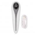 5W Mini Portable UV Gel Nail Lamp - 3 LED Chips Fast Curing USB Nail Dryer with Smart Sensor & Detachable Base for All Gel Polish - Perfect for Home Manicure, Salon Use & Travel (White)