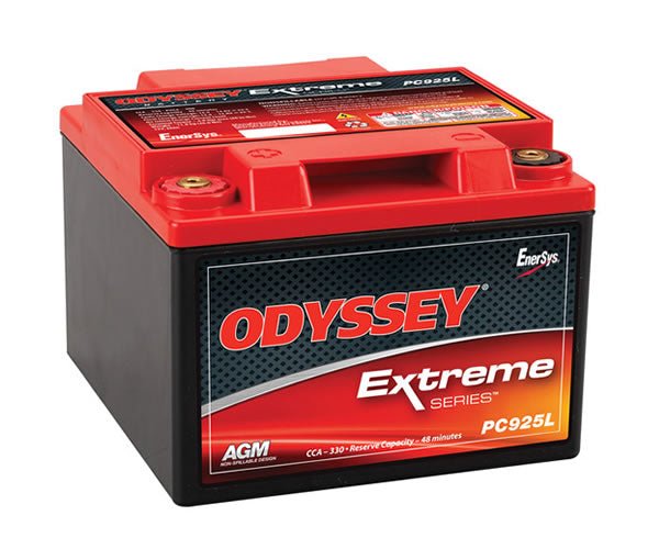 Odyssey ODS-AGM28 PC925L 12V 28Ah AGM Battery (Positive Terminal Left) - Perfect for Marine, RV, Solar, and Power Sports Applications