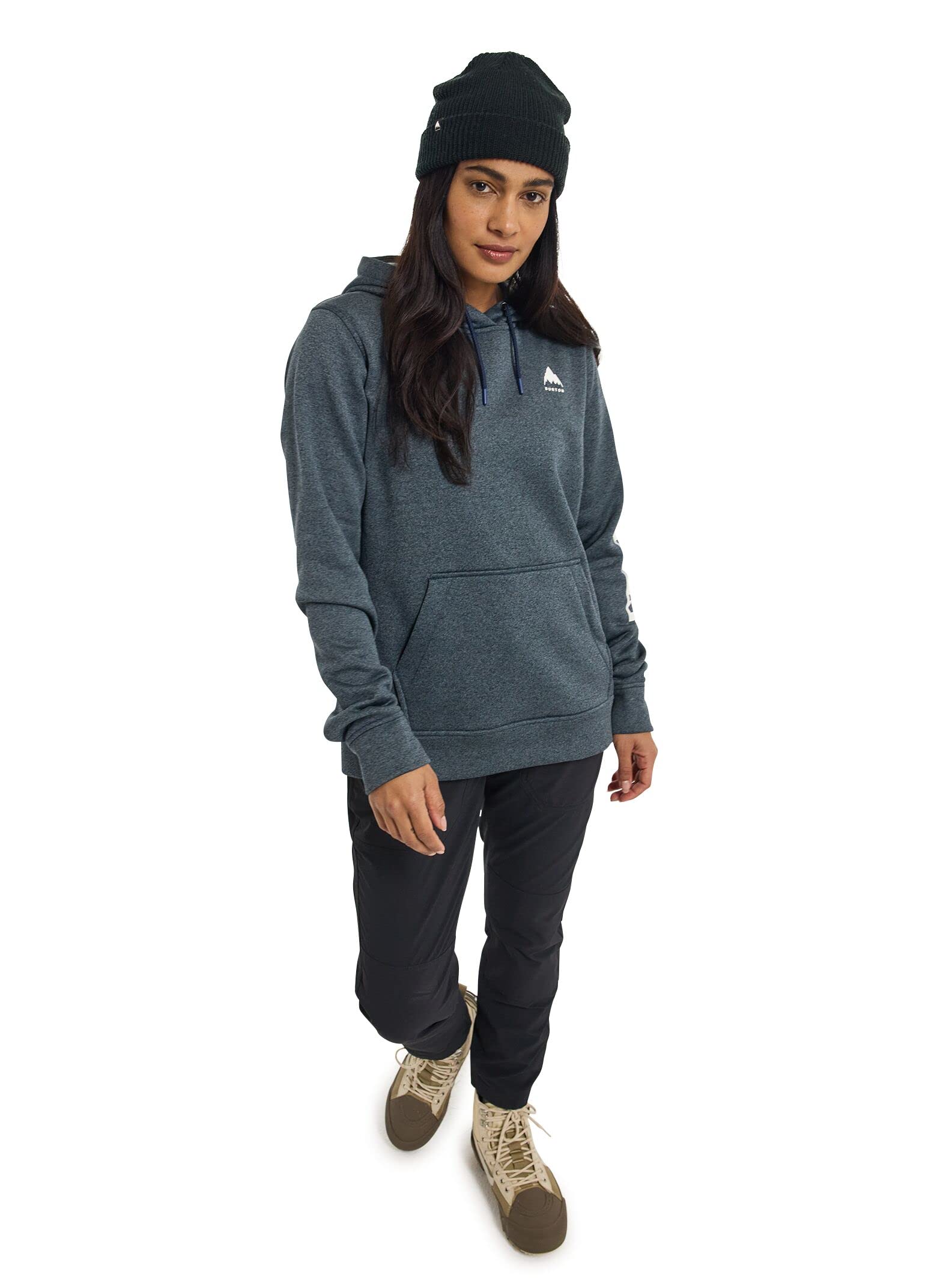Burton Women's Oak Hoodie - Soft Fleece Pullover Sweatshirt for Outdoor Activities & Casual Wear | Hiking, Camping, Street Style