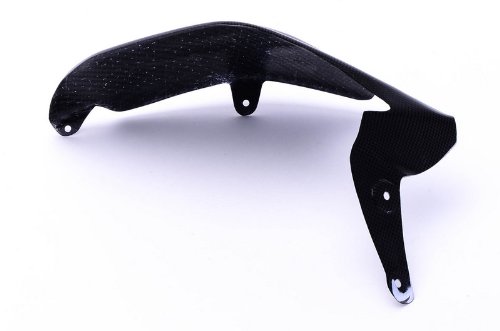 Bestem Black Carbon Fiber Swing Arm Cover for Ducati 1199 Panigale - High-Quality Motorcycle Protection Accessory | Perfect for Racing, Street Riding & Bike Customization