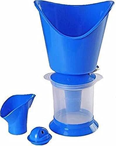 3 in 1 Steam Vaporizer for Cold & Cough Relief - Nasal Steamer, Face Inhaler & Sinus Vaporizer Machine - Perfect for Home Use, Travel & Allergy Season