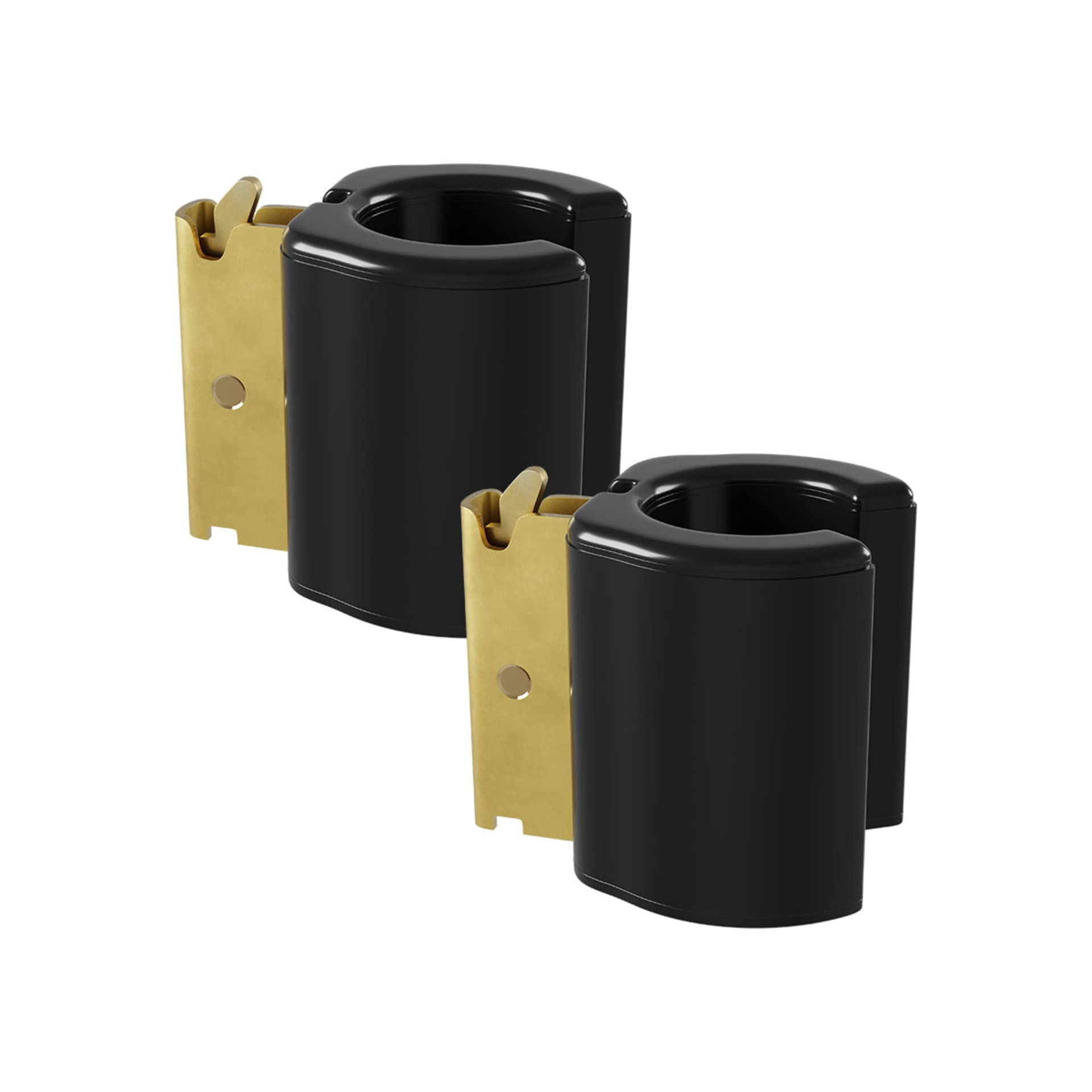DC Cargo E-Track Small & Simple Secure Tool Holders (Pack of 2) - Heavy Duty Trailer & Warehouse Organizers for Tools, Equipment & Gear - Perfect for Truck, Van, RV & Storage Organization