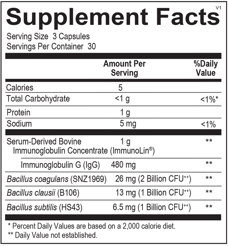 OrthoMolecular Products Ortho Spore IG™ - Probiotic Supplement for Gut Health & Immune Support - Ideal for Digestive Wellness & Daily Immune Boosting