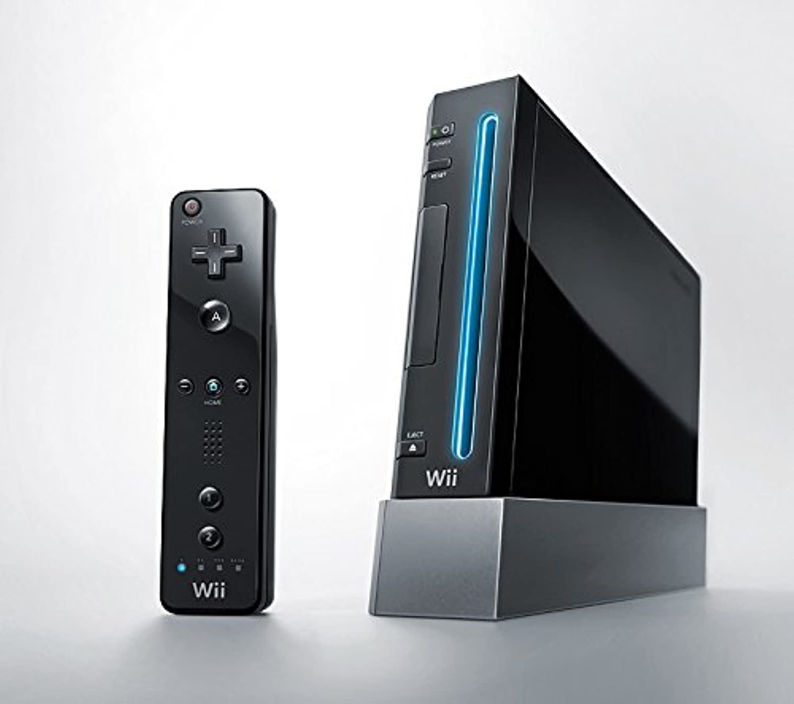 Refurbished Nintendo Wii Console (Black) - HD Gaming System with Motion Controls for Family Fun & Entertainment - Perfect for Parties, Fitness & Classic Gaming