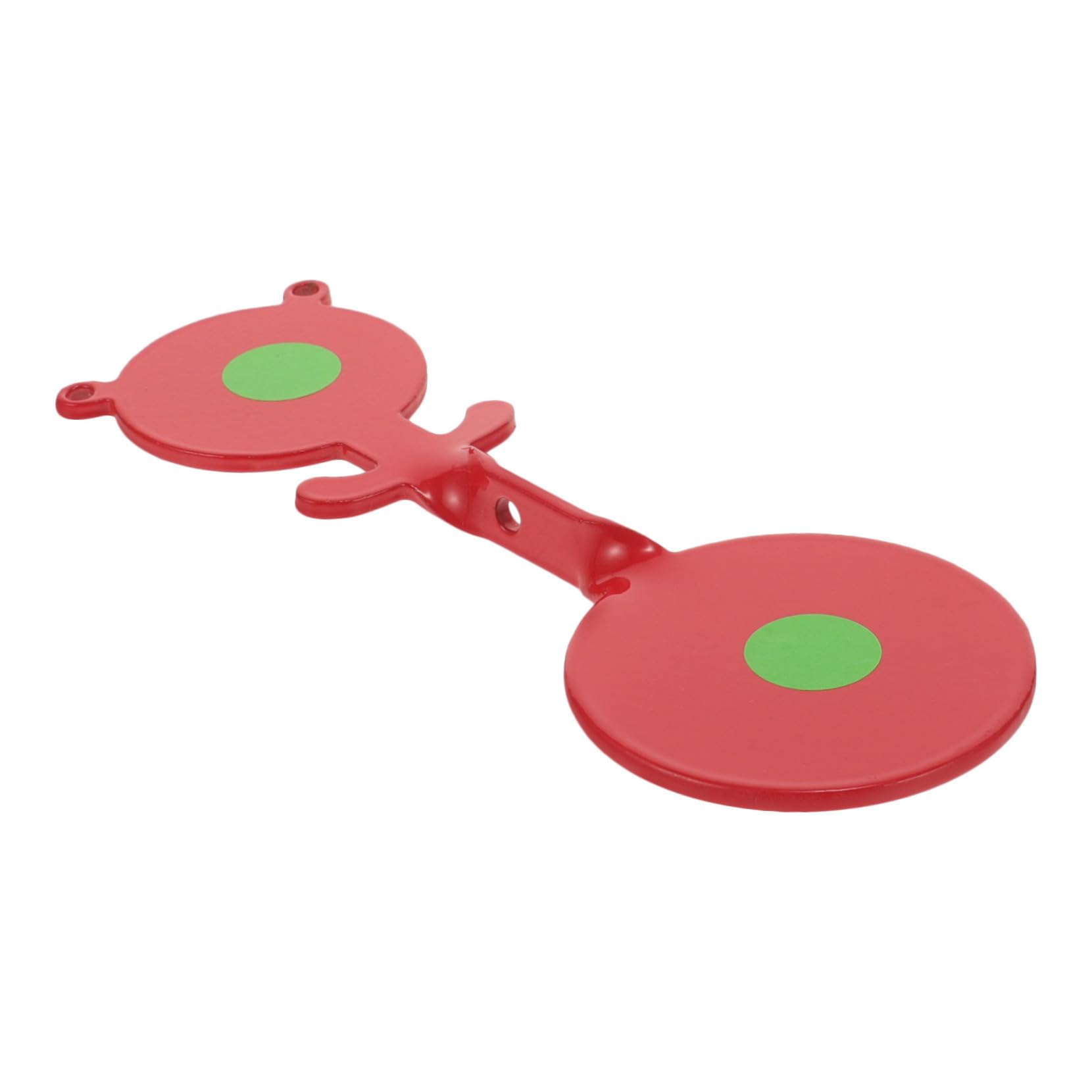 Premium Red Iron Outdoor Game Toy - Fun Plaything for Backyard, Picnic & Camping Activities