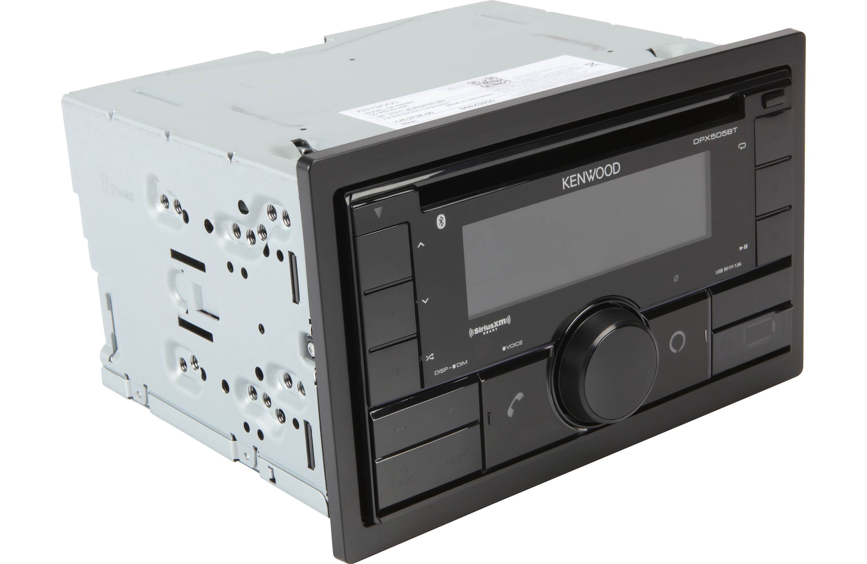 Kenwood DPX505BT Bluetooth CD Receiver - Car Stereo with USB, AUX & Hands-Free Calling - Perfect for Road Trips & Commuting